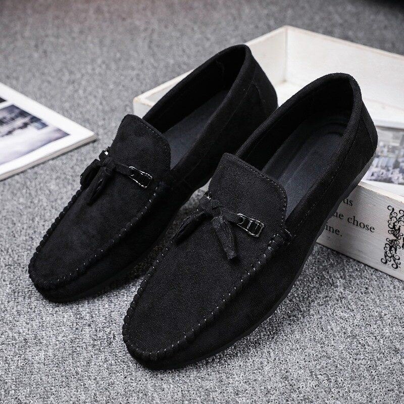 Herre Dusk Decor Komfortabel Syntetisk Semsket Slip-on Casual Loafers