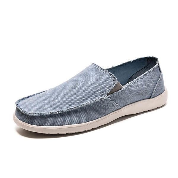 Herre Fritid Flate Sko Slip On Casual Sko Soft Sole Sneakers