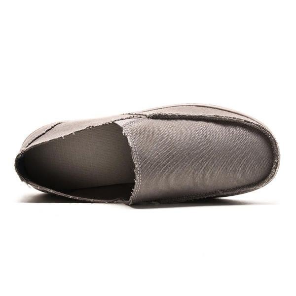 Herre Fritid Flate Sko Slip On Casual Sko Soft Sole Sneakers