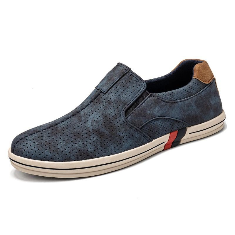 Herre Mikrofiber Myk Såle Casual Walking Loafers