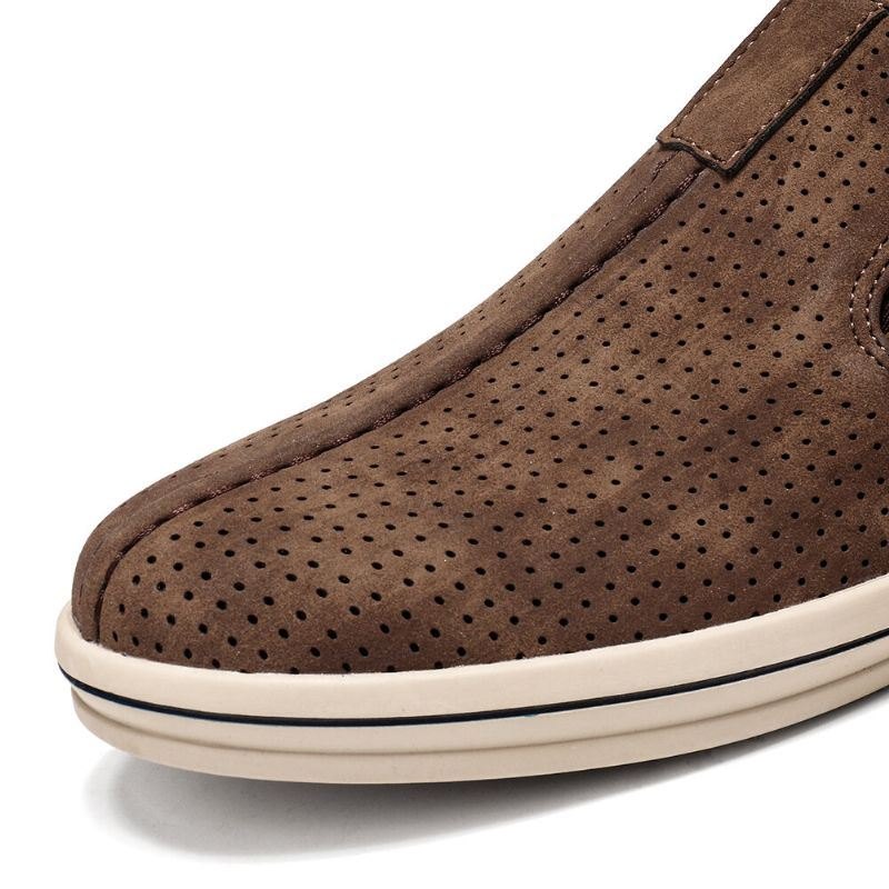 Herre Mikrofiber Myk Såle Casual Walking Loafers