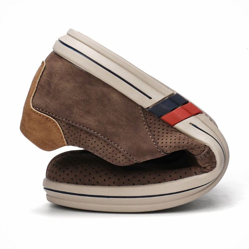 Herre Mikrofiber Myk Såle Casual Walking Loafers