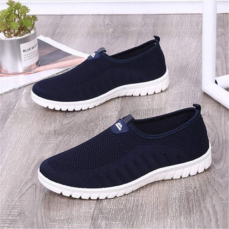 Herre Pustende Mesh Myke Såler Casual Walking Loafers