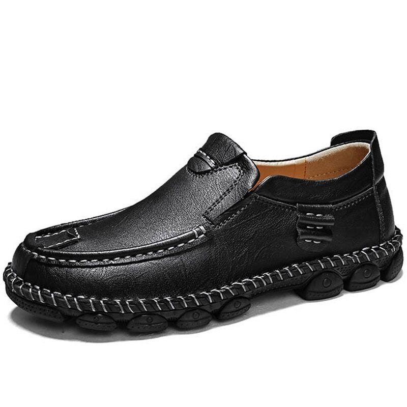 Herre Spicing Kuskinn Sklisikre Soft Sole Business Loafers