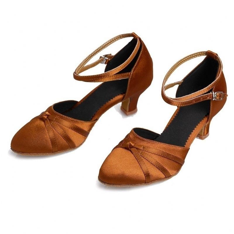 Dame 5.5 cm Hæl Tango Ballroom Moderne Mote Dansesko Pumps