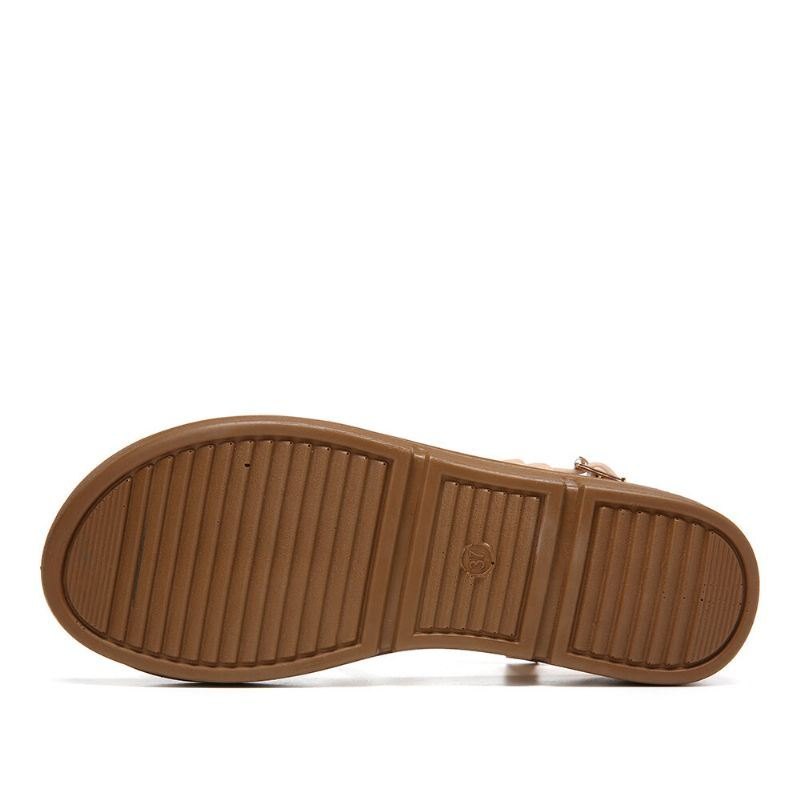 Dame Rivet Comfy Double Band Platform Sandaler