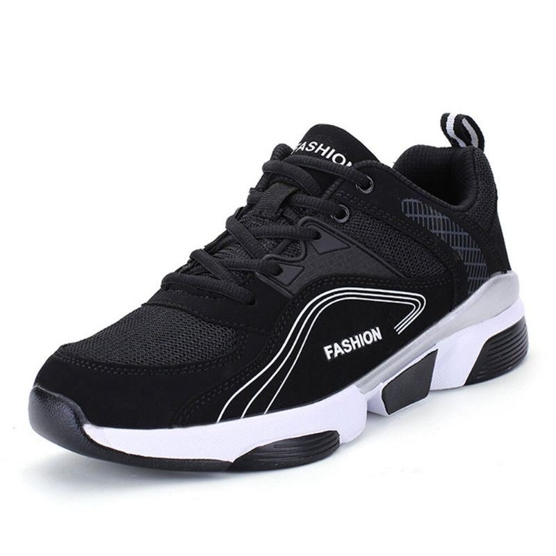 Herre Comfy Mesh Athletic Shoes Outdoor Sports Shoes Sneakers