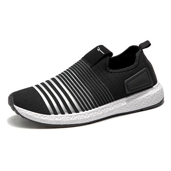 Herre Mesh Strikket Slip On Casual Soft Sole Athletic Sko