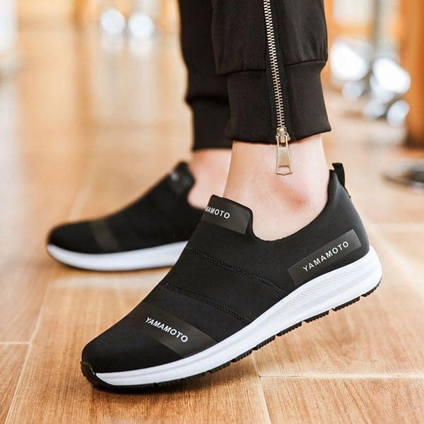 Herre Pustende Slip On Soft Loafers Casual Joggesko