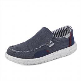 Herre Sport Lett Comfy Pustende Casual Denim Sko