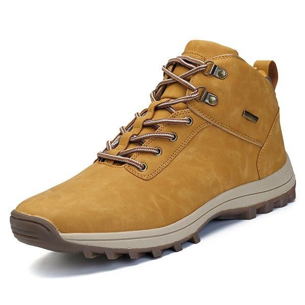 Men Comfy Hiking High Top Athletic Sko