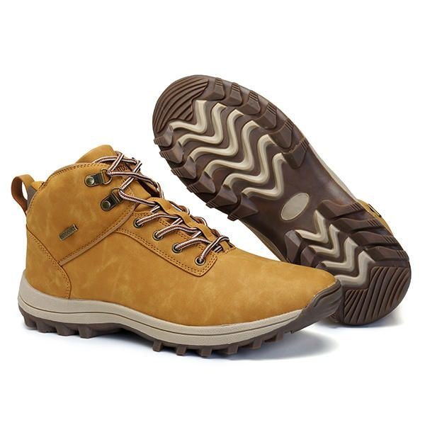 Men Comfy Hiking High Top Athletic Sko