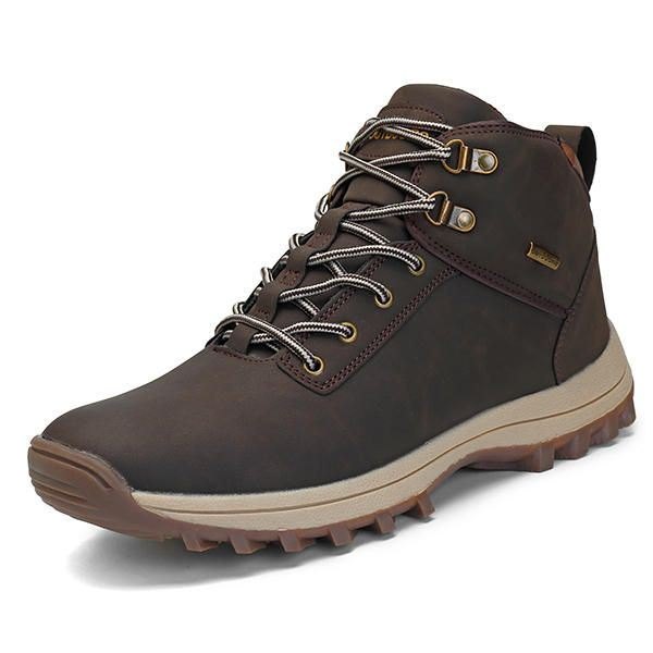 Men Comfy Hiking High Top Athletic Sko