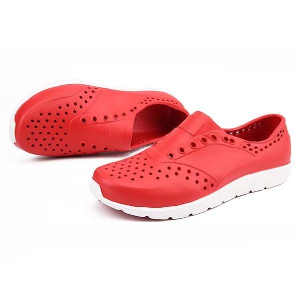 Sko Herre Hollow Out Slip On Sneakers Strandsko