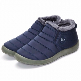 Herre Vinter Bomull Varmfôret Casual Outdoor Snow Boots