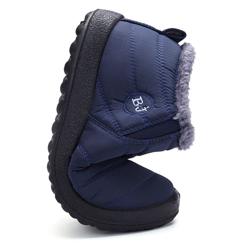 Herre Vinter Bomull Varmfôret Casual Outdoor Snow Boots