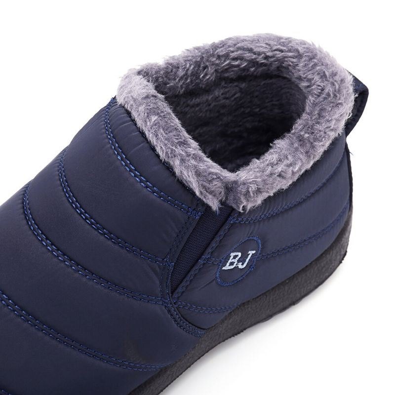 Herre Vinter Bomull Varmfôret Casual Outdoor Snow Boots