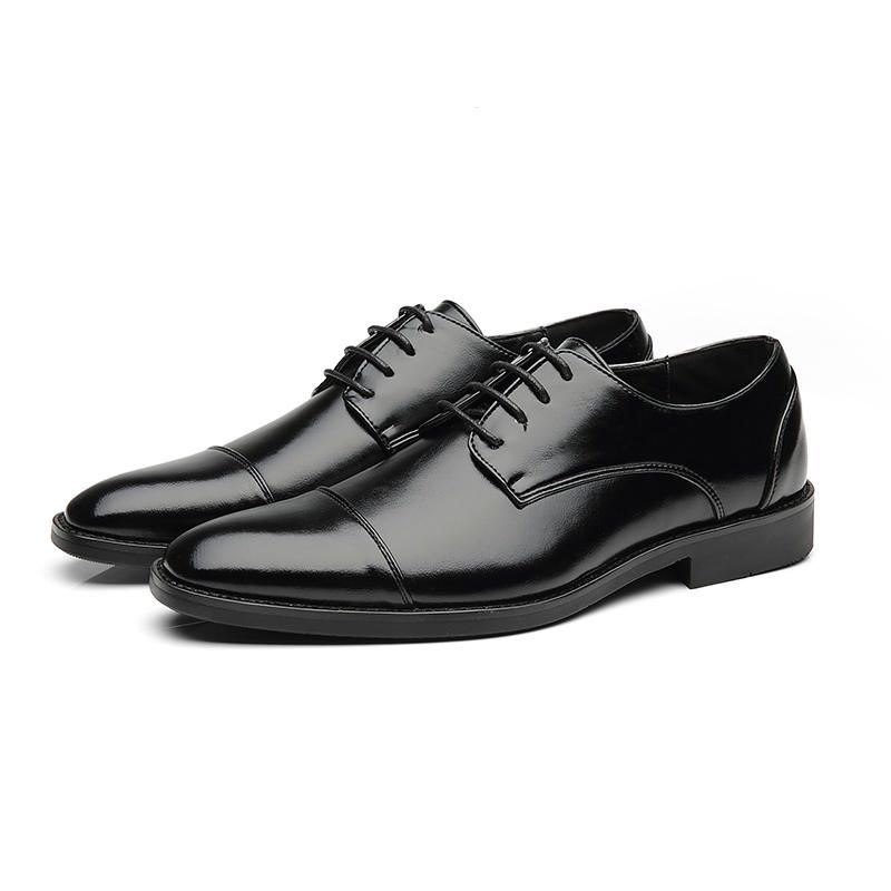 Big Size Herre Formelle Oxfords Business Leather Myke Sko