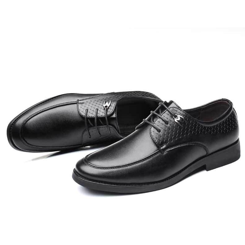 Formelle Herresko Uformelt Mønster Slip On Myke Business Oxfords