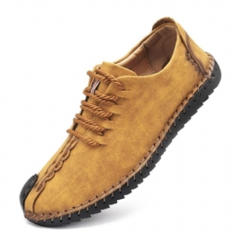 Herre Myk Håndsøm Såle Casual Business Leather Oxfords