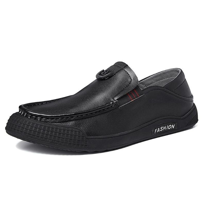 Herre Pure Color Casual Myk Kjøring Walking Loafers