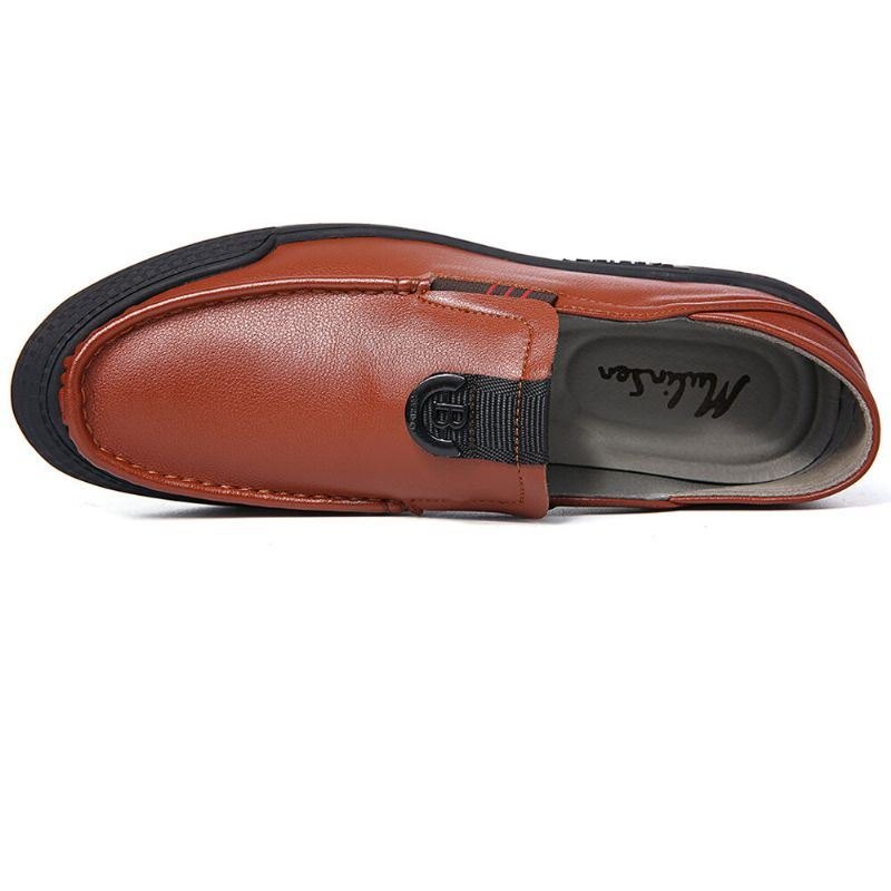 Herre Pure Color Casual Myk Kjøring Walking Loafers