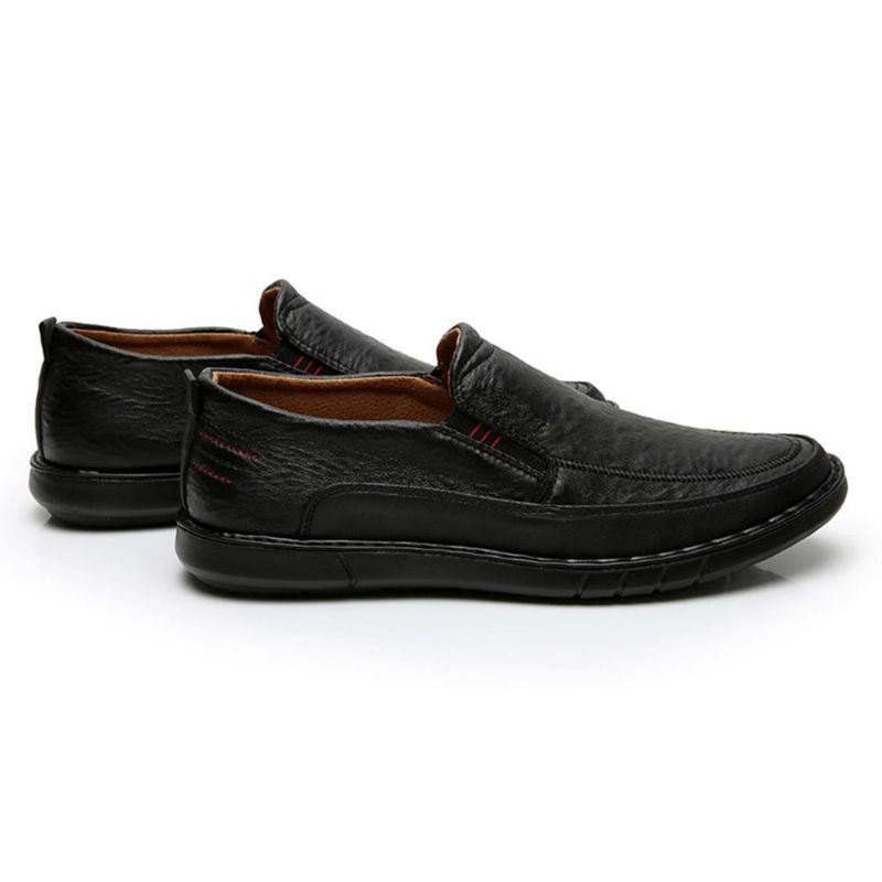 Herre Sklisikre Slip-on Elastisk Bånd Myk Såle Årsak Daglig Oxfords