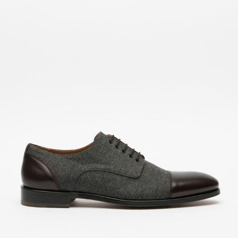 Herre Stilig Cap Top Oxfords Snøring Formell Dress Sko