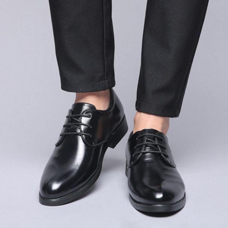 Herre Stor Størrelse Myke Kontorsko Casual Business Leather Oxfords