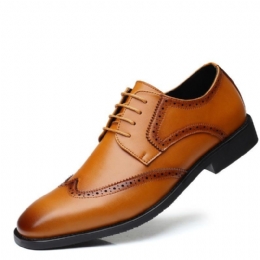 Stor Størrelse Herre Brogue Oxfords Normal Business Dress Sko