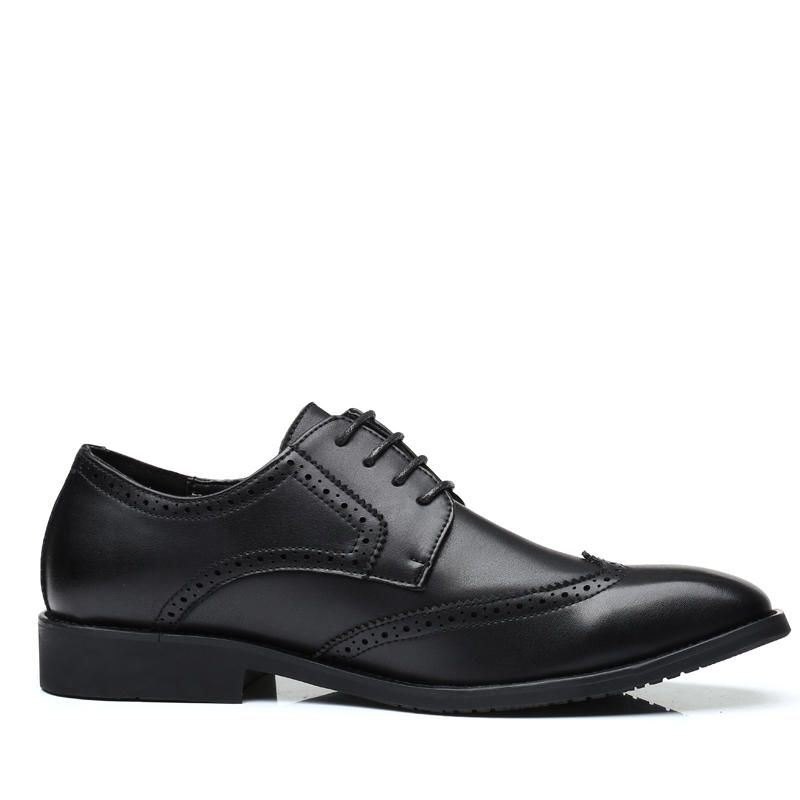 Stor Størrelse Herre Brogue Oxfords Normal Business Dress Sko