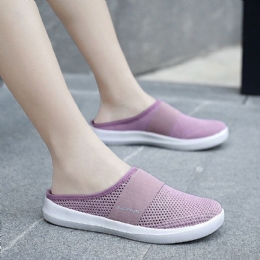 Dame Casual Fashion Mesh Komfortable Slip-on Loafers