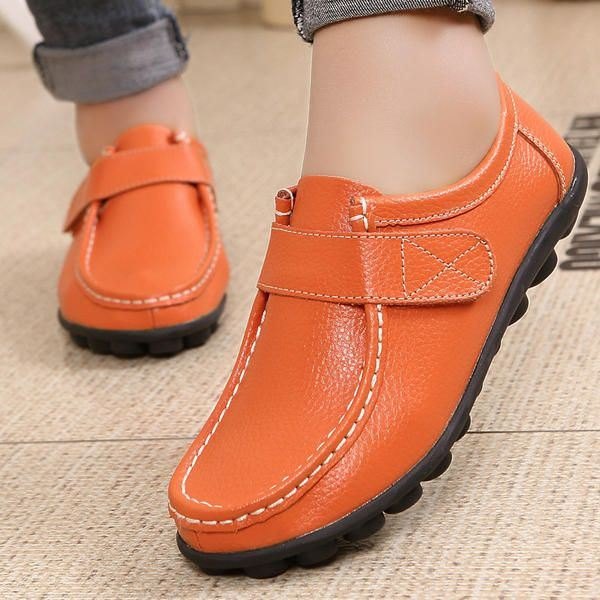 Dame Flats Shoes Slip On Rund Toe Outdoor Myke Loafers