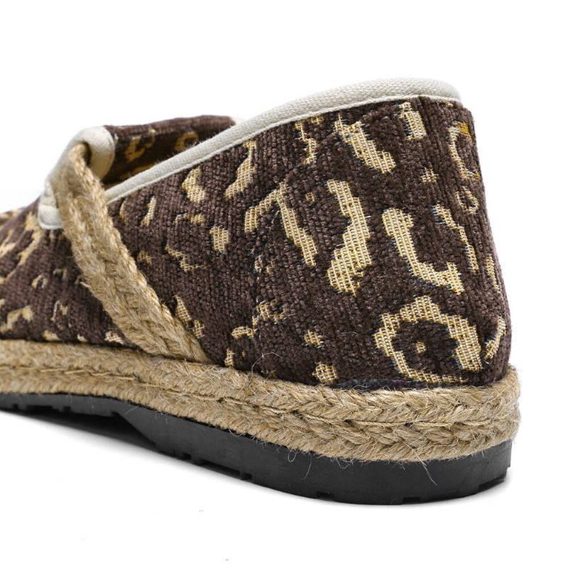 Dame Lin Håndlaget Espadrille Comfy Wearable Casual Loafers