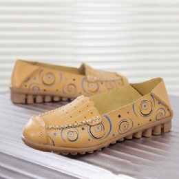 Myk Såle For Dame Uformell Komfortabel Slip On Flat Loafers