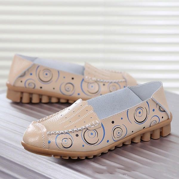 Myk Såle For Dame Uformell Komfortabel Slip On Flat Loafers